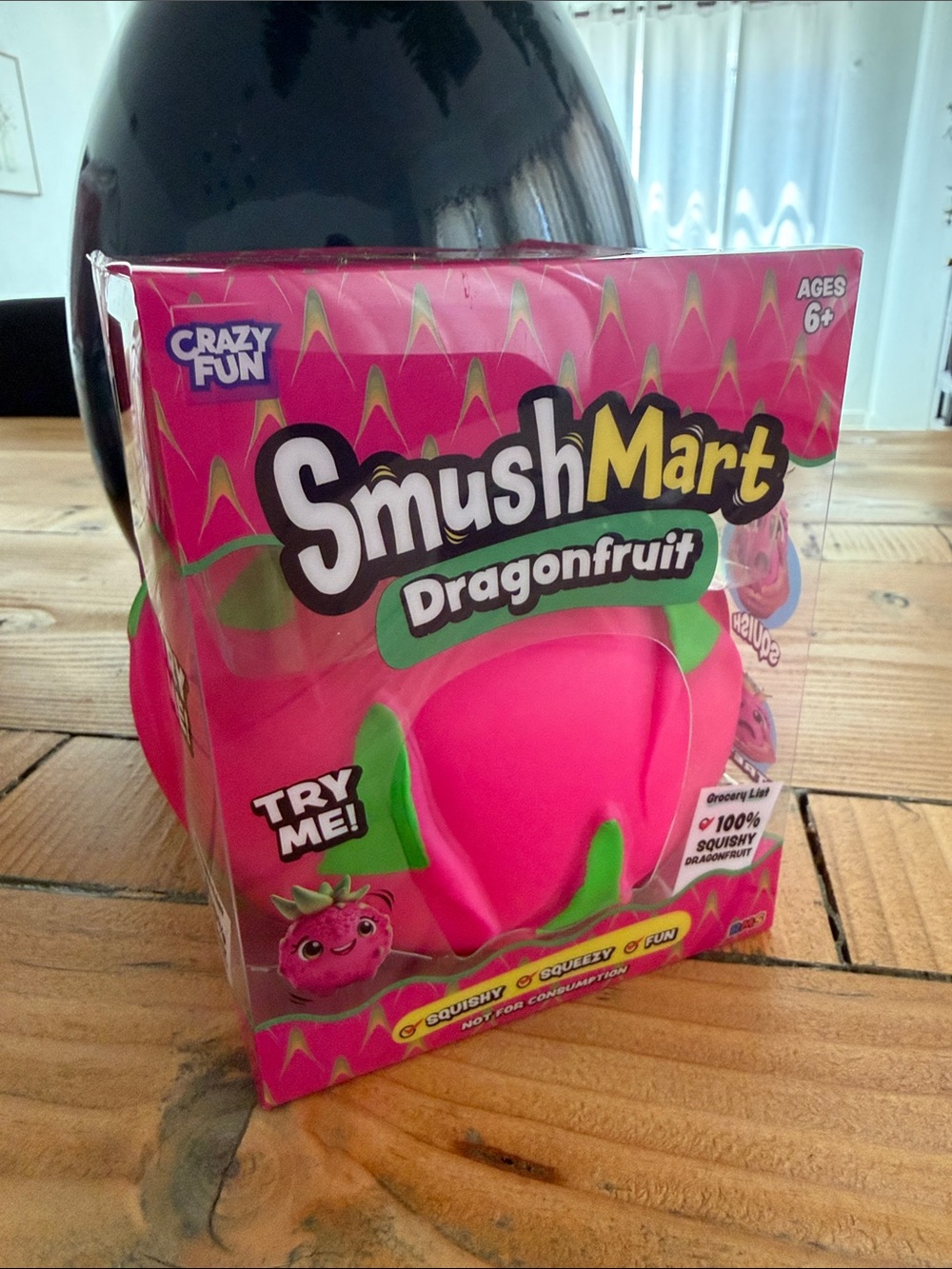 SmushMart Dragonfruit Squishy Toy - Pink